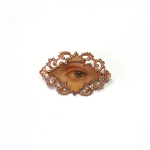 Image of Lovers Eye Brooch #2