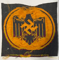 Image 2 of Inter-War/WWII (Nazi Germany) NSRL/DRL Bronze Sports Patch (Cloth) - Authentic Issue