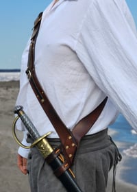 Image 2 of Baldric brown/brass ring