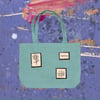 High Skull Tote (Seafoam Green)