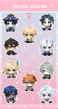 [PRE-ORDER] GENSHIN BABIES CHARMS 