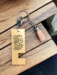 Image 1 of Wildflower Key Chain Cell Phone Stand