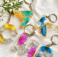 Image 1 of Letter keychains  A-N