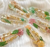 Image 1 of Floral hairclips