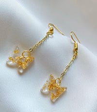 Image 1 of Butterfly droplets earrings