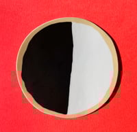 Image 1 of NEW YORK BLACK & WHITE COOKIE STICKER