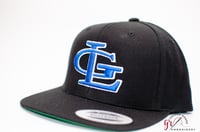 Image 2 of Flat Bill  LG Logo 3DF GR PUFF| Baseball Cap