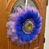 Image 2 of Purple & Blue Sunflower