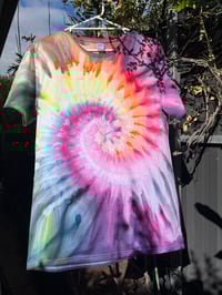 Image 1 of Rainbow/black gravity unisex t-shirt M