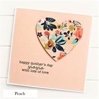 Image 4 of Mother's Day Cards For Mum, Granny, Nanny, Nonna, Yiayia, Oma. 4 Colours.
