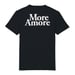 Image of S/S More Amore - Black/White - Organic Cotton - Limited to 100 Pieces ! 
