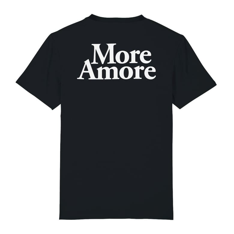 Image of S/S More Amore - Black/White - Organic Cotton - Limited to 100 Pieces ! 
