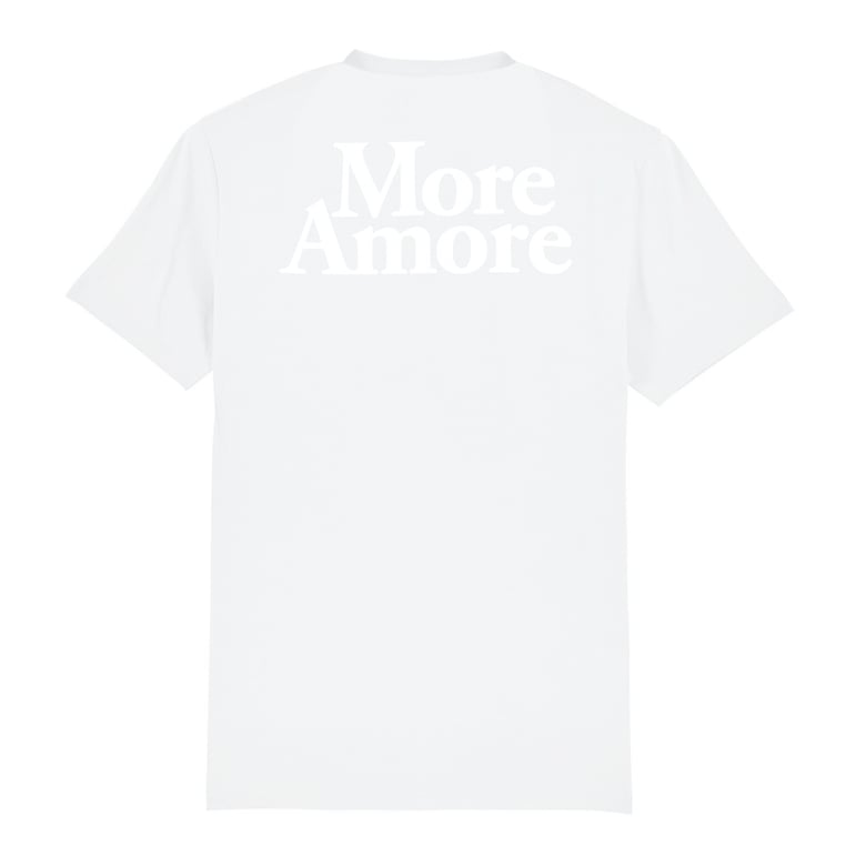 Image of -S/S More Amore - White/White - Organic Cotton - Limited to 50 Pieces ! 