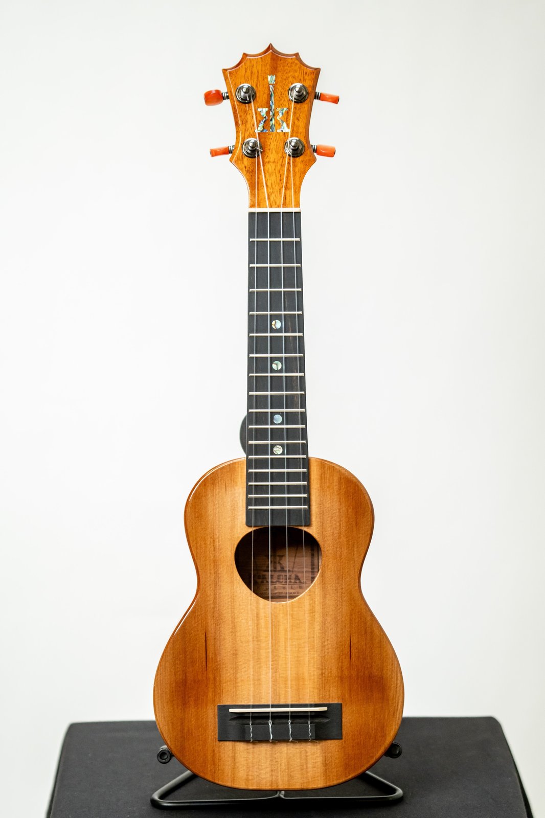 KoAloha KSM-00 Shop Order Cedar & Curly Koa Soprano 2/2