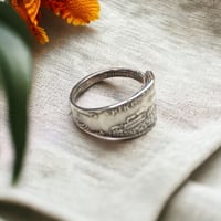 Image 3 of Vintage Sterling Silver Pikes Peak Souvenir Spoon ring