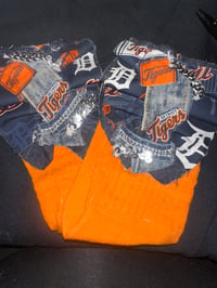 Image 15 of Custom Detroit Tigers Inspired Socks 