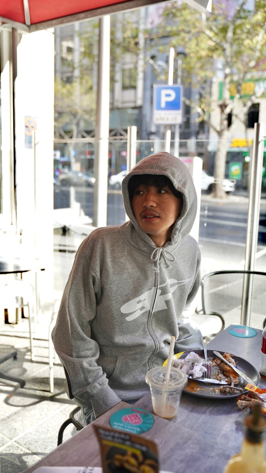 SPstar Zip Pullover 'Gray' | slow pickles