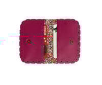 Image 2 of Porte-cartes ZIA Fuchsia/ZIA Vieux Rose