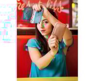 Image 5 of Porte-cartes ZIA Fuchsia/ZIA Vieux Rose