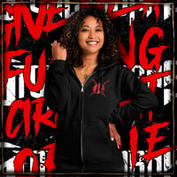 Image 2 of Circle Pit Zip hoodie