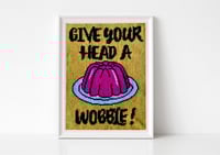 Image 1 of Jelly wobble needlepoint kit 
