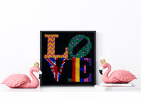 Love needlepoint kit 