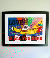 Image 1 of All you need is love needlepoint kit 
