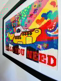 Image 2 of All you need is love needlepoint kit 