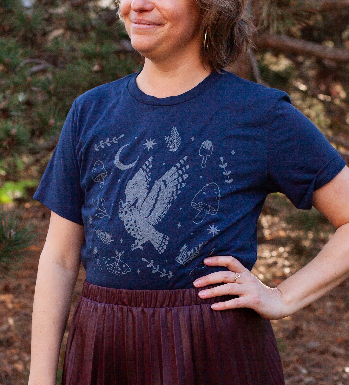 Owl T-shirt | Katie Nieland Art