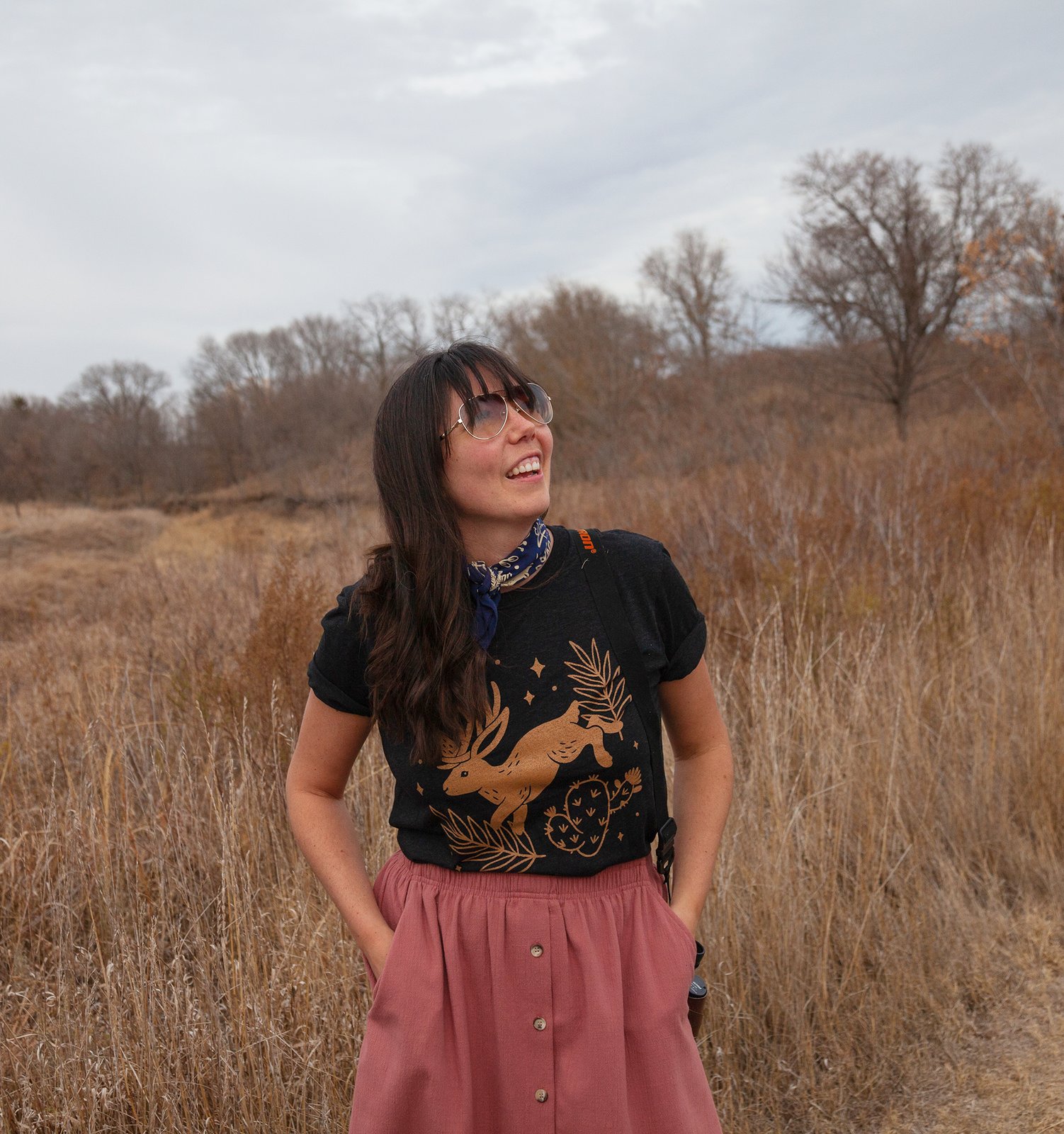 Jackalope T-shirt | Katie Nieland Art