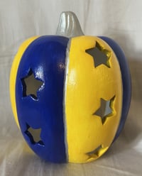 Image 1 of Coraline Pumpkin Candle Holder