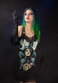 Image 1 of Large-XL Ghost Lace Up Dress