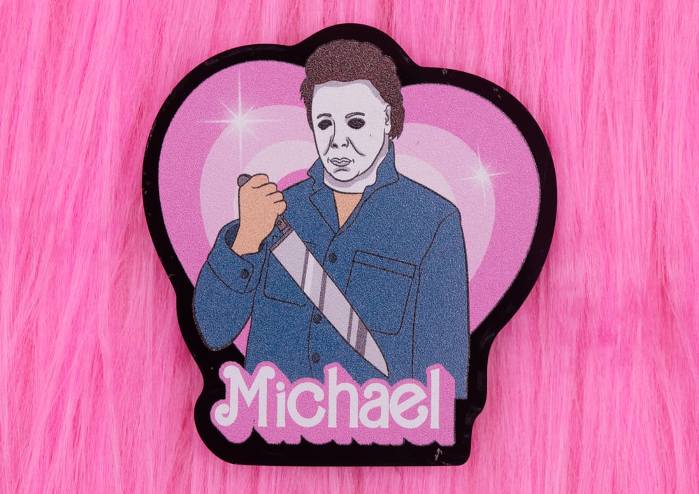 Kawaii Slasher Acrylic Pins