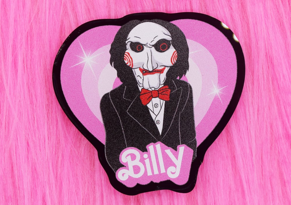 Kawaii Slasher Acrylic Pins