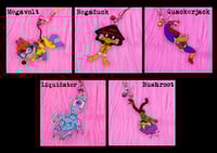 Image 2 of Fearsome Five Acrylic Charms