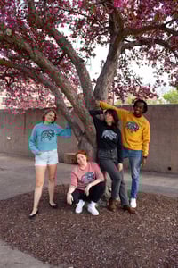 Image 6 of Blue lagoon floral bison sweatshirt