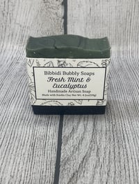 Image 1 of Fresh Mint and Eucalyptus Bar Soap