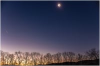 Image 1 of Totality | Bingham Maine Total Solar Eclipse