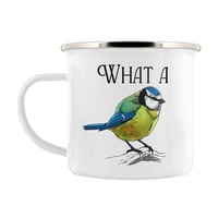 Image 1 of What A Tit Enamel Mug - Nature's Delights Collection