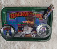 Image 13 of Customizable  Rolling , Make-up  or  Party Trays / Father Day Gift