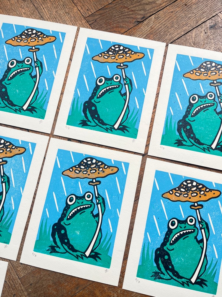 Image of Frog print 
