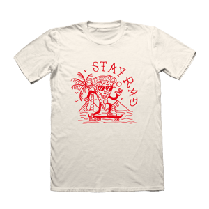 Image of Stay Rad Pizza T-Shirt 🍕
