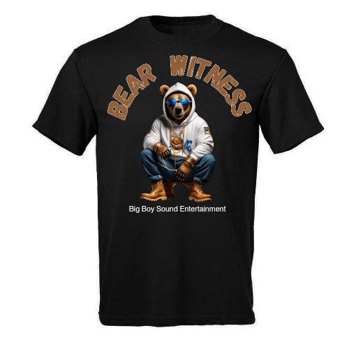 Image of Black Bear Witness tshirts 