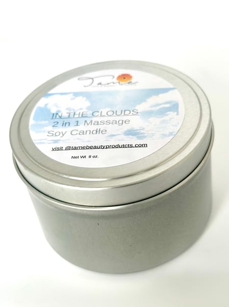Image of IN THE CLOUDS MASSAGE OIL CANDLE 