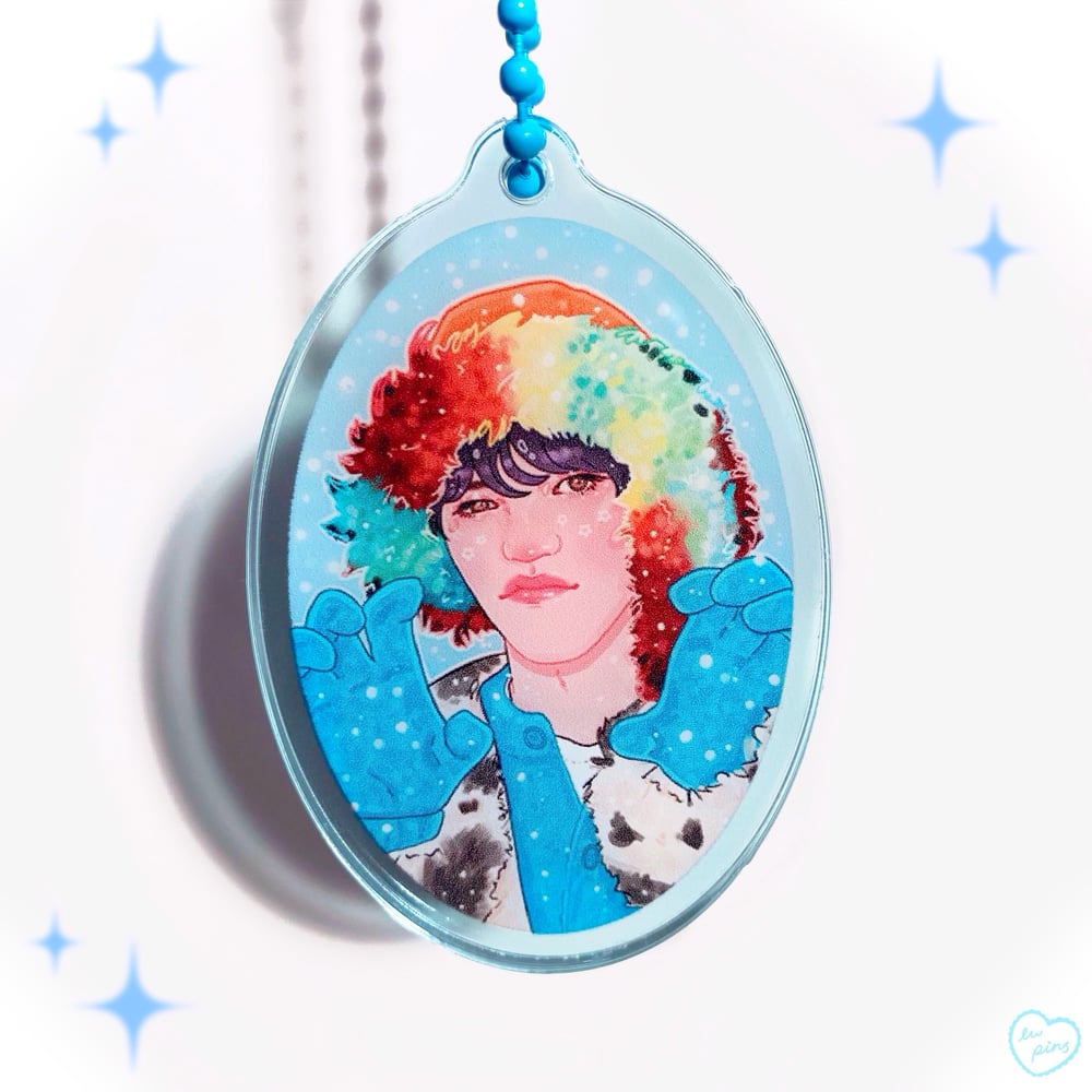 INSTOCK:  Taeyong Be There For Me Keychain 