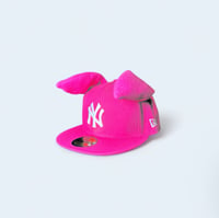 Image 4 of Hot Pink - Yankees Fitted