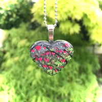 Image 4 of Dicentra Flower Heart Pendant