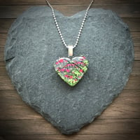 Image 3 of Dicentra Flower Heart Pendant