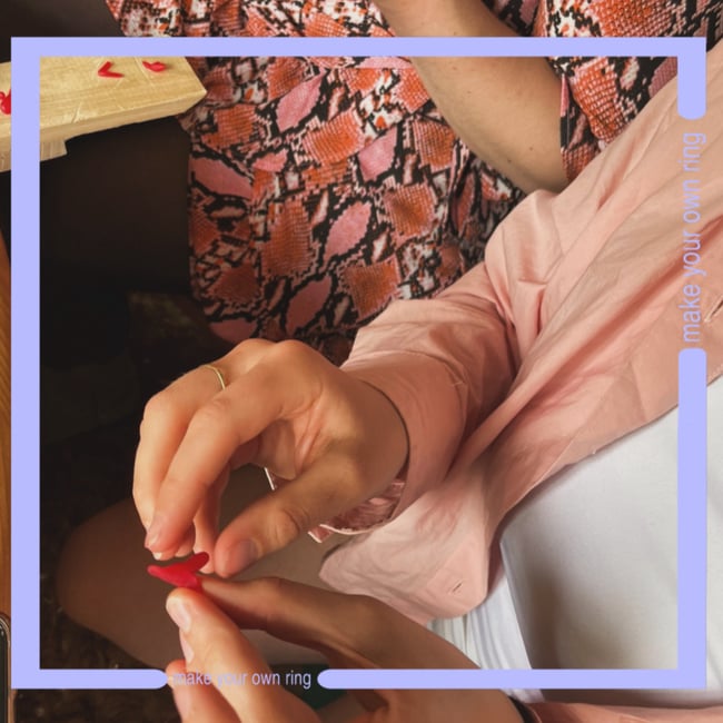 Make your own ring - Statement edition