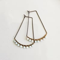 Image 3 of Amazonite Hoops